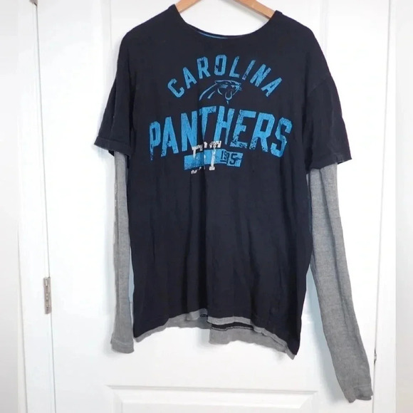 Carolina Panthers Official NFL Apparel Size XXL Long Sleeve Shirt - Picture 1 of 7